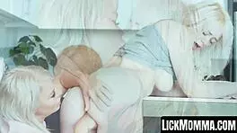 Teen Annie Archer Dildo Fucks with Stepmom London River
