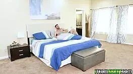 babysitter cums all over luna brights braces and finally she satisfied