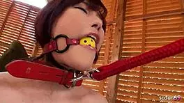 guy seduces japanese girl for bdsm threesome