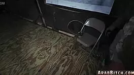 hot teen caught sneaking into the military base