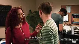 Busty Teacher Kiki Has An Affair With A Student That Ends In Him Blackmailing Her