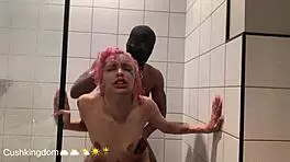 Michikomalandro Sucks Bbc Then Anal In Shower