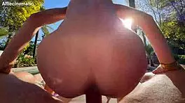Petite horny christina sage gets nailed in pov