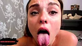 Cute amateur turned on in red pantyhose anally rides dildo on webcam