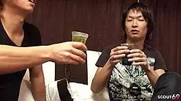 wow, double creampie defloration!