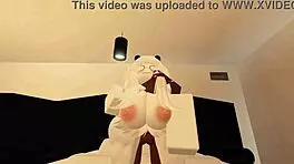 roblox, the shy girl who seemed timid turned out to be very horny, engaging in hardcore sex