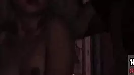 Rough gangbang party poor goldie