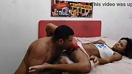 Young latina beauty moans during intense anal session with leo ogro