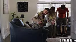 big ass teen blonde hesitant about boyfriend sex