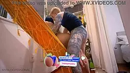 Latina Couple Has Intense Hamaca Doggystyle Fuck