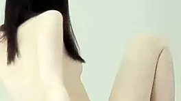 Young student in adult one piece