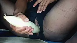 big orgasm from big dildo in ass