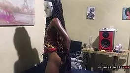 Young Ebony Teen 18+ Roughly Fucked Raw in Doggystyle