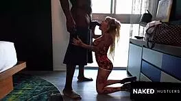 Petite Argentinian Goddess Kitana Goes Crazy on 12 Inch BBC Pole