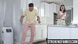 Nova cane enjoys holiday blowjob and riding session