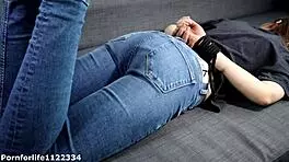 Naughty Girl Receiving Bondage Ass Spanking For Bad Behavior