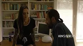 Old guy, does he fuck your stepsons slut teen 18+ girlfriend?