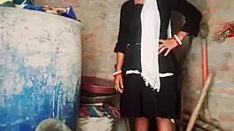 Friends wife receives indian village anniversary gift after pussy playing at party