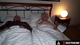 21 Sextreme - Horny Granny Cheats Husband With Hard Cock In Hairy Pussy