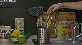 Housewife Going Crazy In The Kitchen