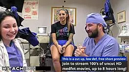 Human Guinea Pig Gets Mandatory Hitachi Orgasms From Nurse Lenna Lux - Stefania Mafra