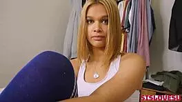 Kendall Kross Teases with Her Big Tits to Earn a Spot on the Squad