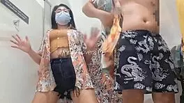 We fucked in outdoor fitting room scandal