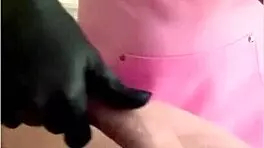 He Let Russian Blonde Near His Cock She Made Him Cum Hard