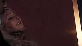 Cute Blonde Teen Valerie White In Bondage Machine Double Penetration