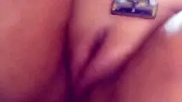 Bubbles And Cream - Shaving My Pussy