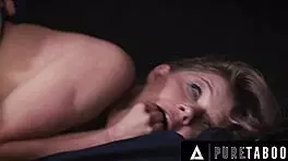 pure taboo 18 yo camgirl coco lovelock gets creampied after catfishing old stepdad 😏