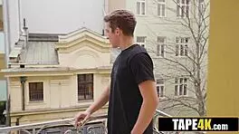 Horny Czech Mature Punishes Young For Smoking