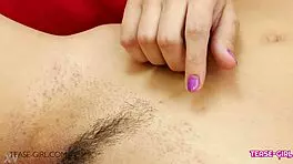 BEAUTIFUL TEEN BRUNETTE DURING CASTING INTERVIEW