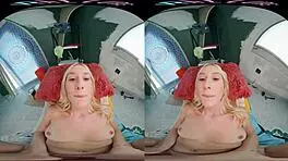 Vrallure getting handsy with big tits