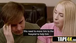 Old Soldier Dominates Hot Young Blonde Girlfriend With Big Cock