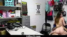 Birthday Girl Turns Out To Be A Shoplifter And Gets Punished By The Officer - Lifterx