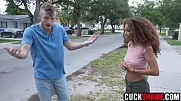 Cuckold Husband Shares Ebony Wife Not to Pay for Her Car Accident