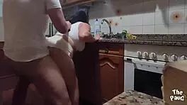 Did You See That Big Ass Latina In Shorts Making Me Crazy In The Kitchen?