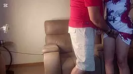 Young Asian babe gets cumshot