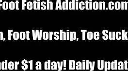 long slender toes need sucking