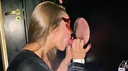 is my wife doing glory hole with a stranger?