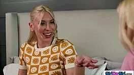 Blonde Is Strapon Fucked By Busty Study Buddy With Benefits
