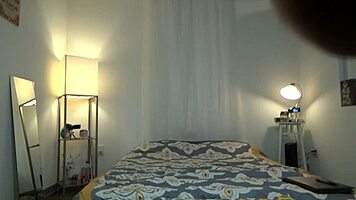 scarlet datz university casting session on sofa