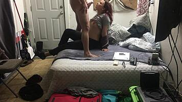 oh man, i can’t even… this redhead miami slut blowin’ me good