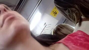 I caught a candid teen 18+ on the street today