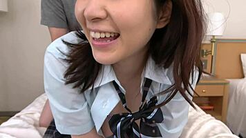 homemade japanese teen 18+ enjoys pool date and steamy sex