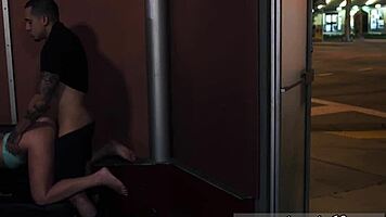 i top teen cumshots with cute lil platinum-blonde valerie white in bdsm domination
