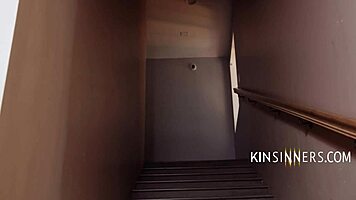 gia derza offers to show her butt for a mall trip to stepbro