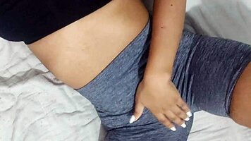 This teen wants to fuck after her workout session!