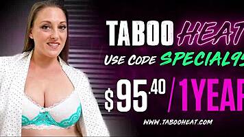 Leana Lovings dares me not to get hard as my hot step daughter!